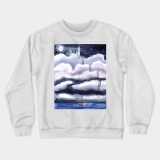 Living in the Clouds Crewneck Sweatshirt